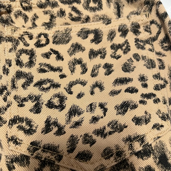NWT free people leopard print high waisted shorts - Picture 8 of 8